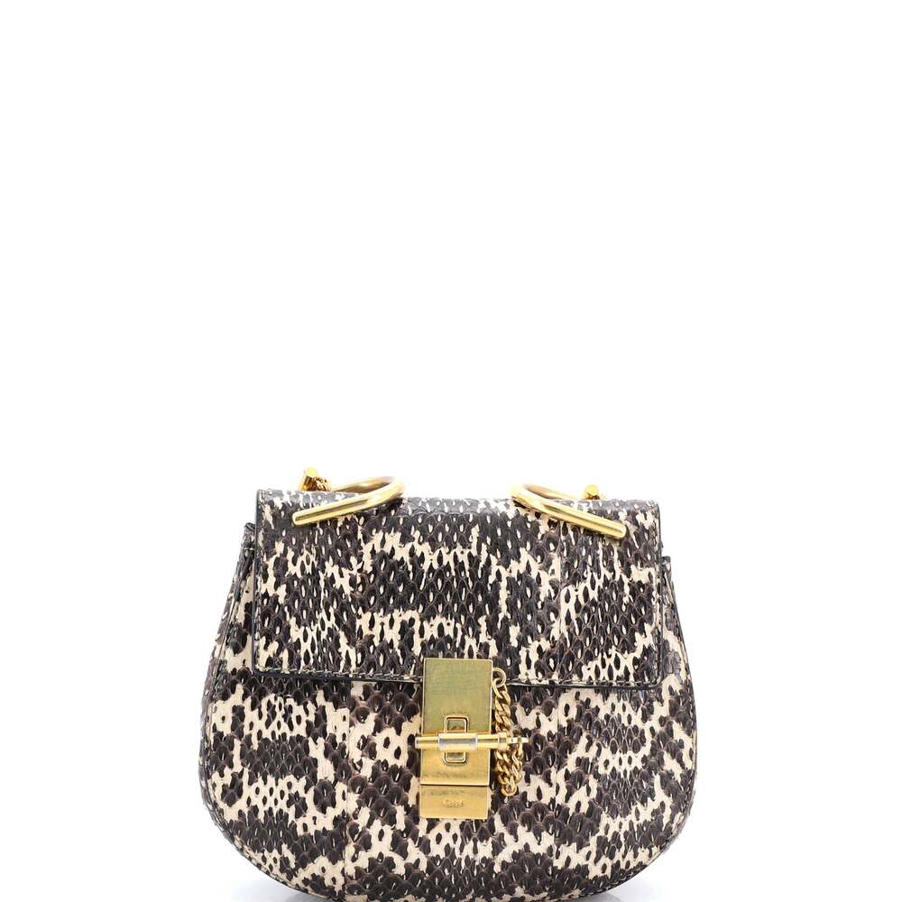 Chloe Drew Crossbody Bag Python Mini #188687C83B - image 2